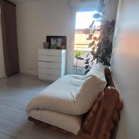 Spacious Nest With 2 Balconies And Park View 圣但尼
